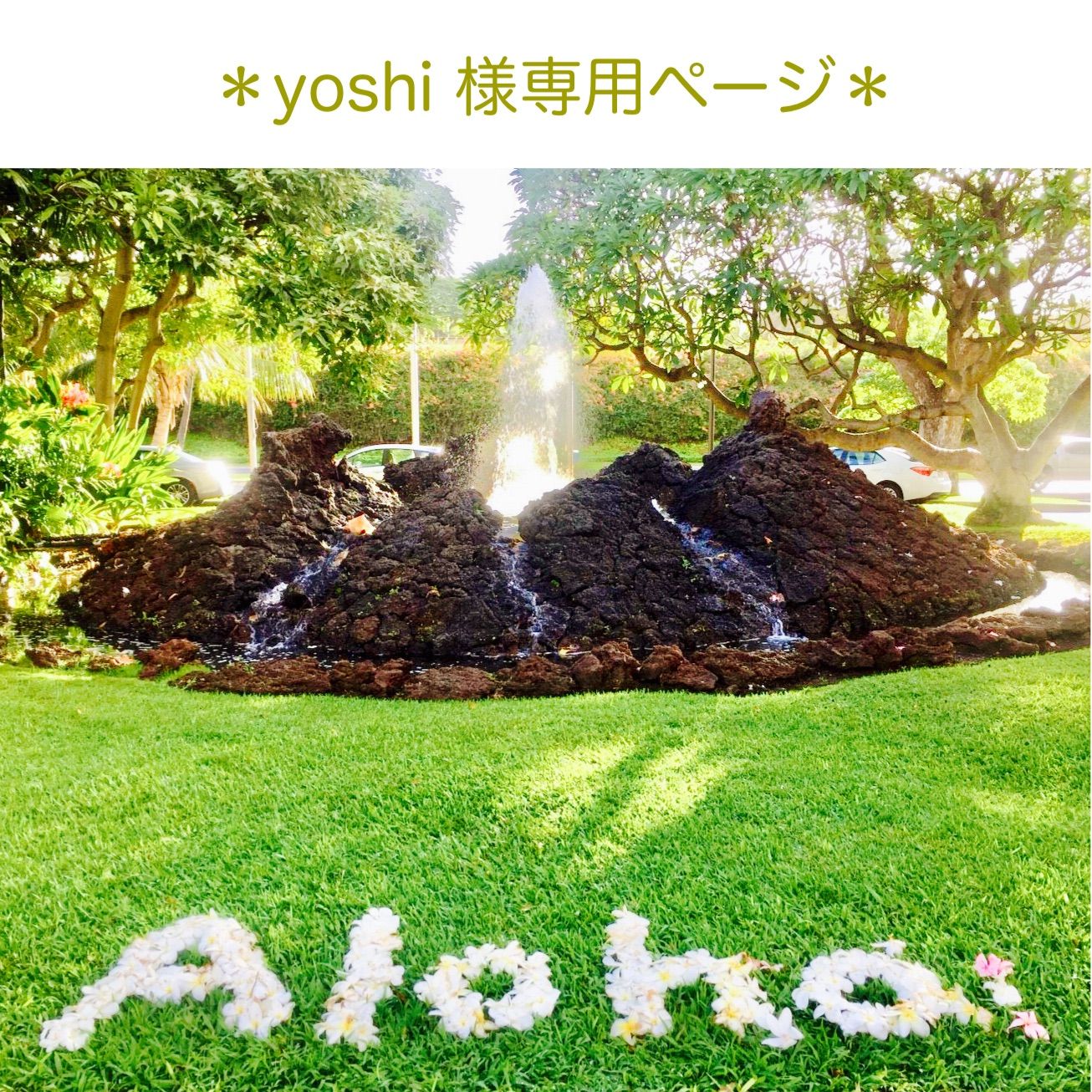 yoshi様専用ページ＊ - Handmade with Aloha - メルカリ