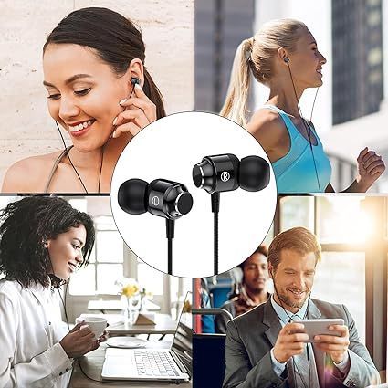 【在庫処分】イヤホン 有線 イヤフォン マイク付き 磁気設計 絡み防止 HiFi音質 重低音 快適な装着感 高遮音性 音漏れ防止 リモコン付き 通話対応 インナーイヤー型 ステレオイヤフォン 音量調整 ヘッドホン 対応 スマートフォン/PC/MP3/S
