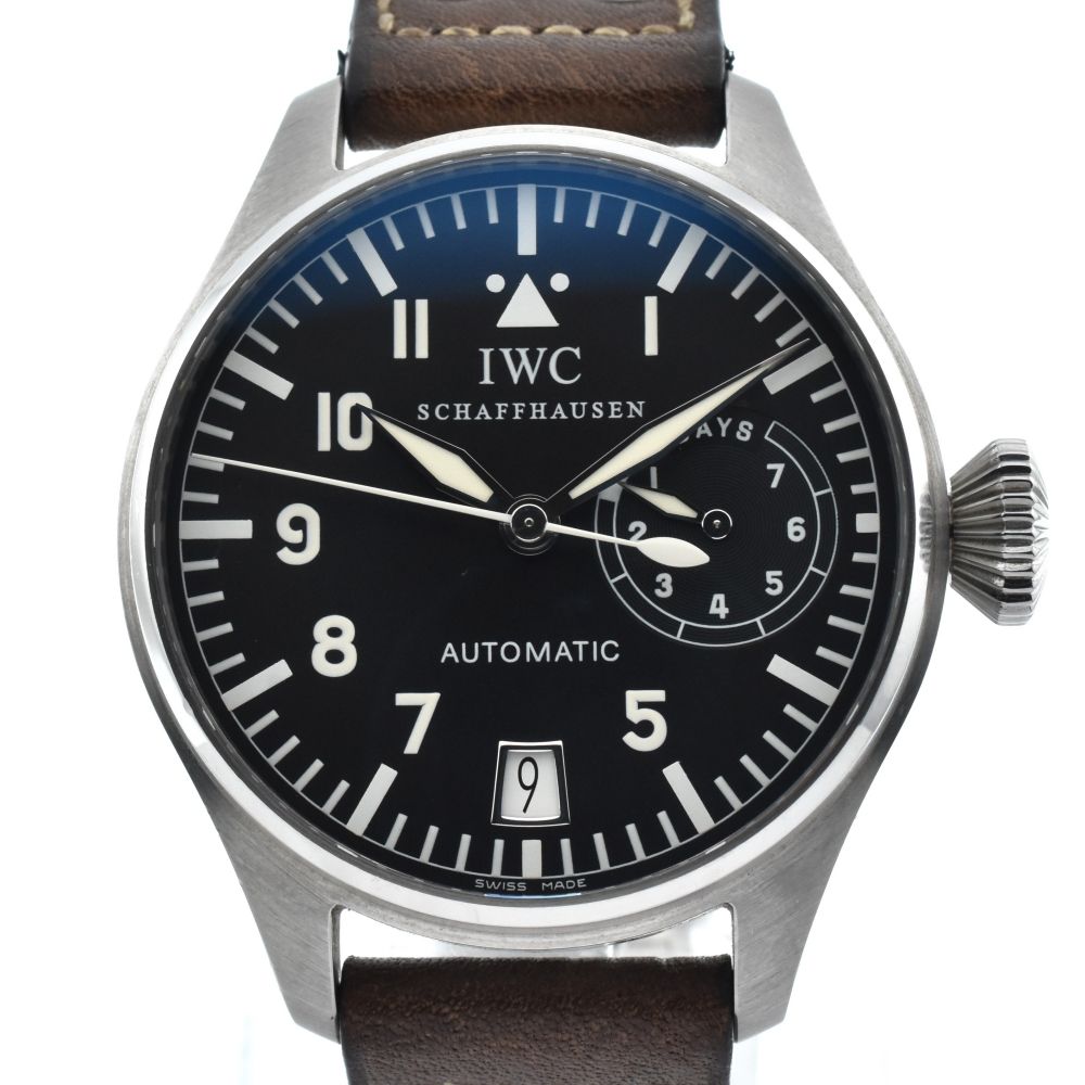 IWC IWC SCHAFFHAUSEN IW500201 ビックパイロット  Cal.5011 自動巻き メンズ美品内箱付き B#136051