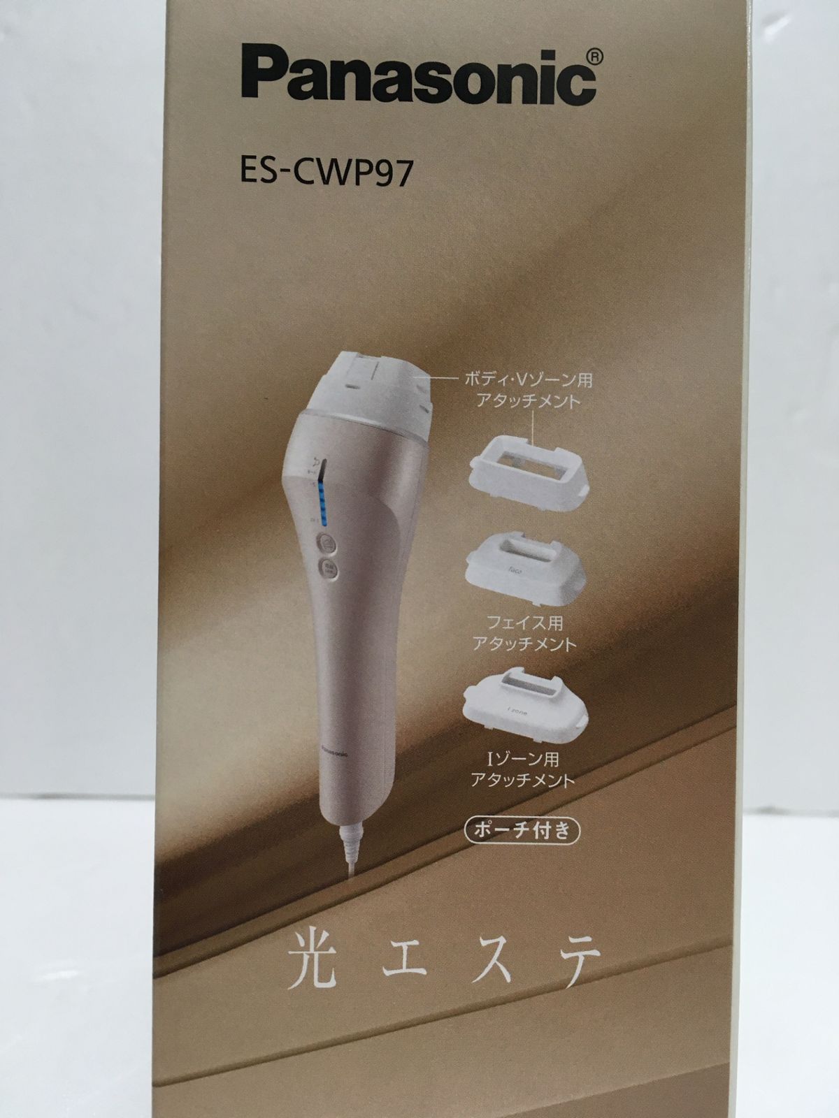 【美品】Panasonic 光美容器　光エステ　ES-CWP81-S 光脱毛器 試してみた】光美容器 光エステ ＜ボディ＆フェイス用＞ ES-WP81