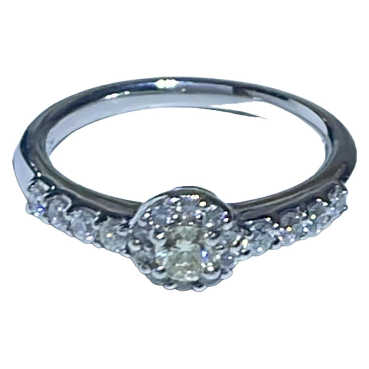 STAR JEWELRY スタージュエリー リング - Pt950×ダイヤモンド ダイヤ0.35カラット