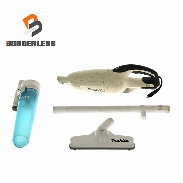 ☆中古品☆makita マキタ 18V 充電式クリーナー CL180FD 本体＋パイプ 