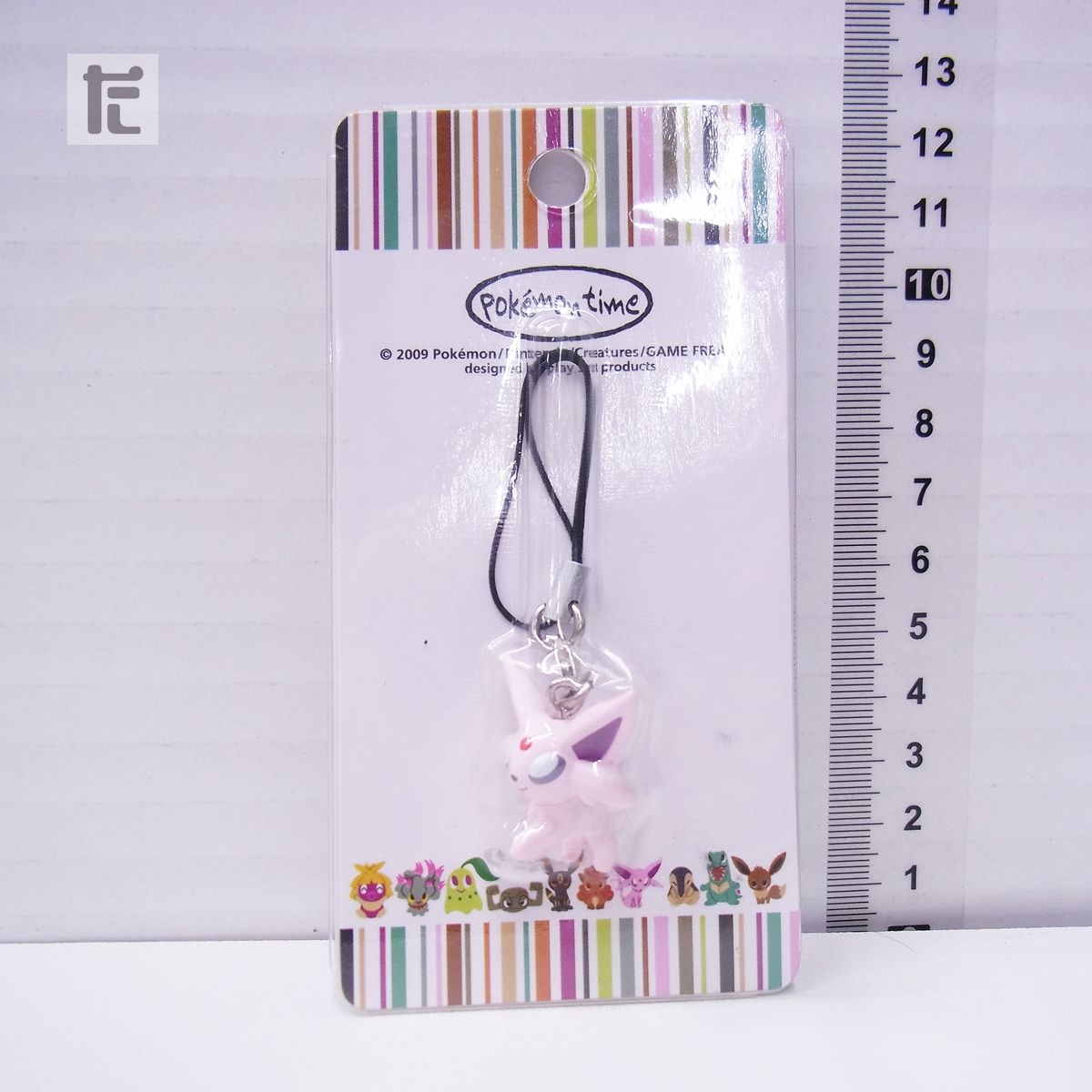 ポケモンセンター　ポケモンタイム　ストラップ　未使用 未開封 ポケモンセンター ストラップ Pokemon time エーフィ