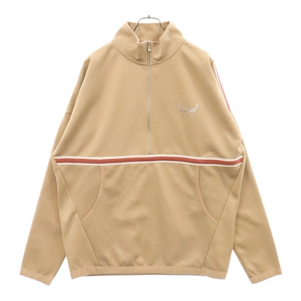 KITH (キス) HALF ZIP TRACK JACKET フロントロゴ ハーフジップ プル 