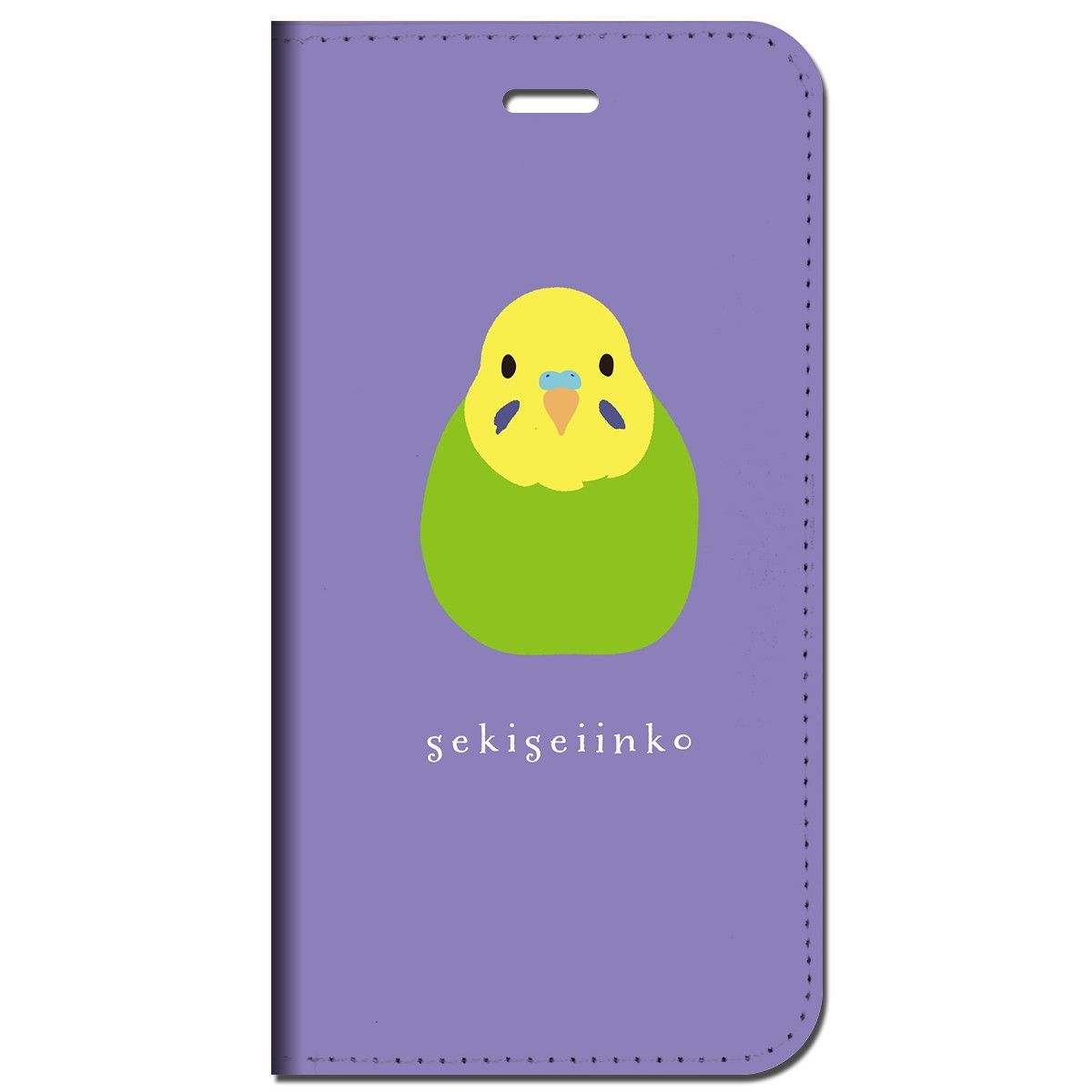 iPhone16 他 手帳型 ケース インコ グリーン ミックス  iPhone SE 8 13 12 他 iPhone各機種対応可能 スマホケース  26