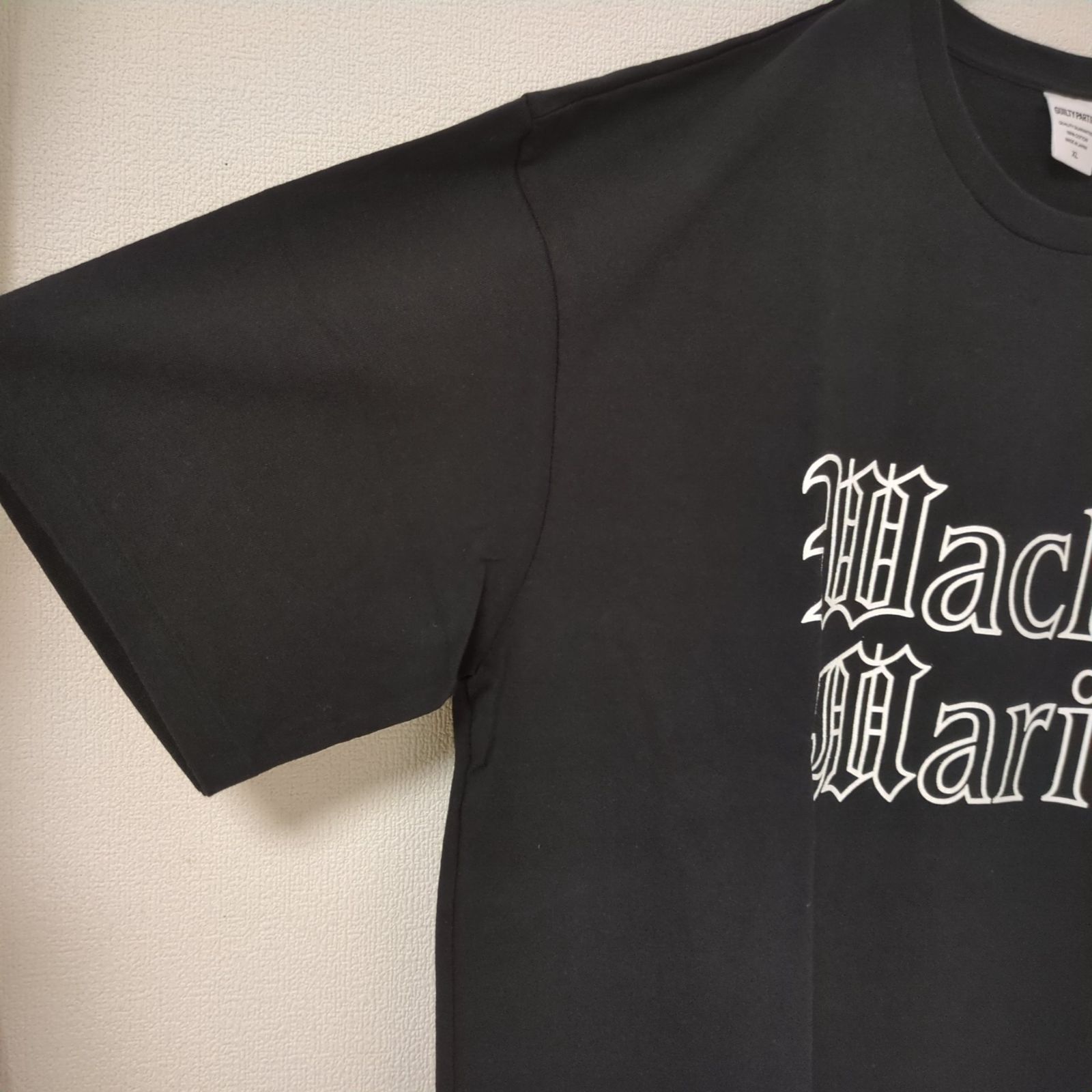 即完売!】ワコマリア 24SS WASHED HEAVY WEIGHT CREW NECK T-SHIRT -TYPE 1- #BLACK  [24SSE-WMT-WT01]Lサイズ - メルカリ