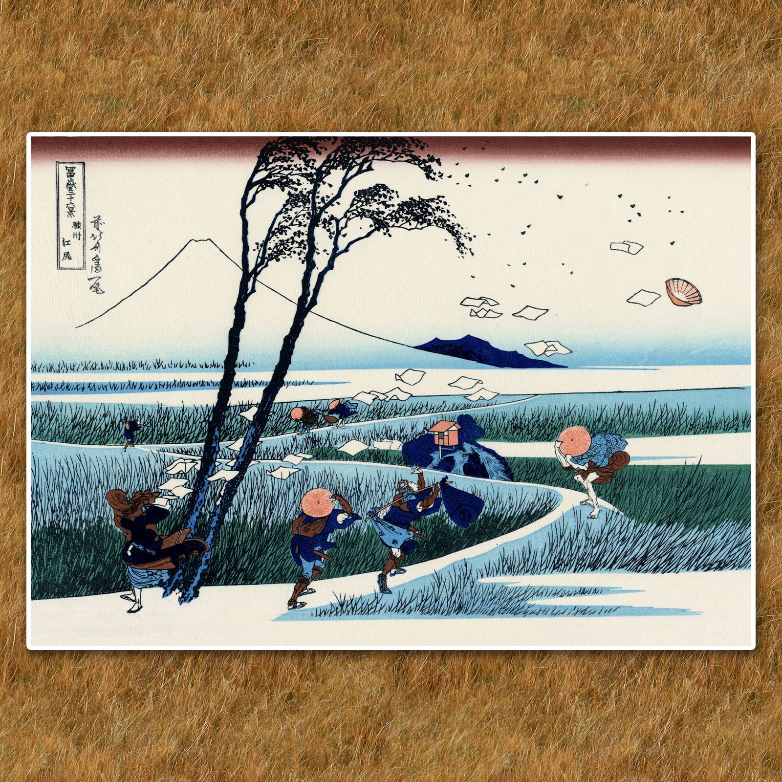 洋画家川島見依子 桜島リトグラフ7/200 サインあり クリスティン