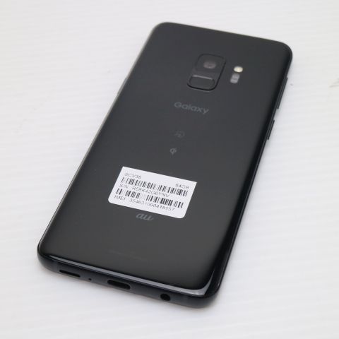 超美品 SCV38 Galaxy S9 ブラック スマホ 即日発送 スマホ 白