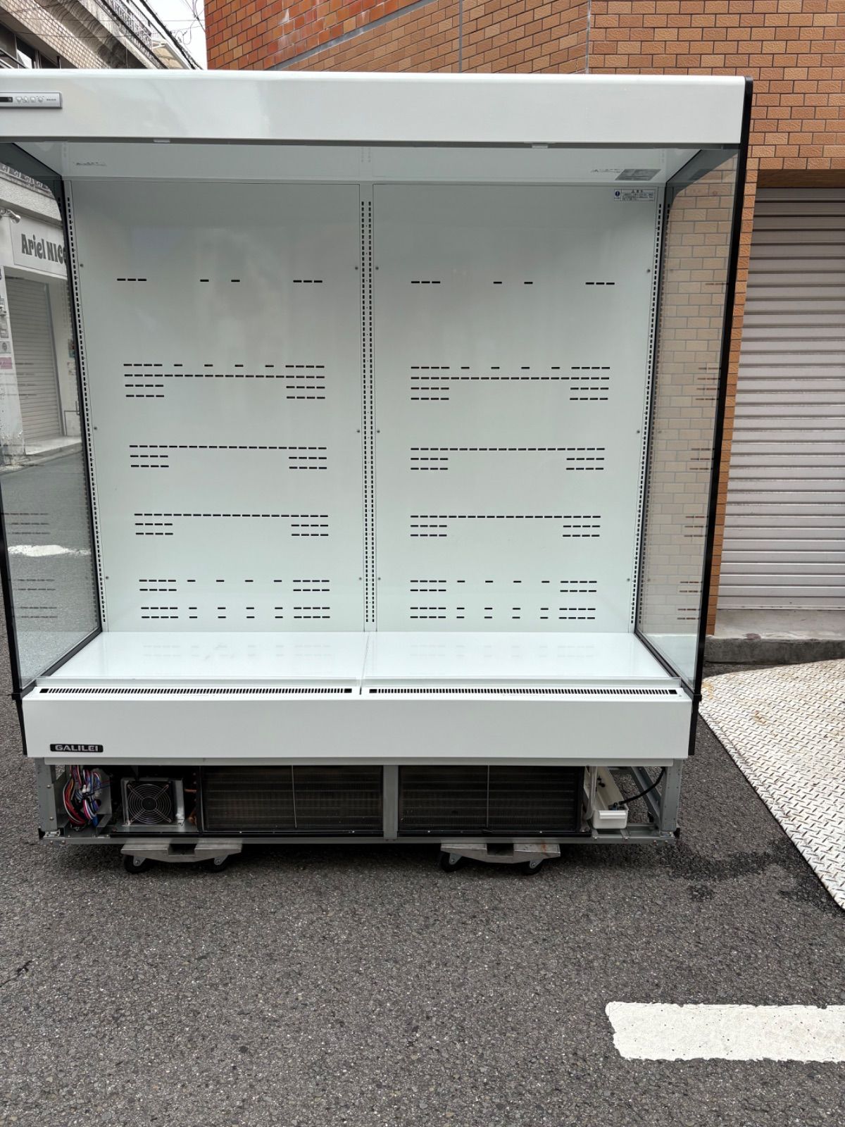 フクシマガリレイ多段オープンショーケース インバーター