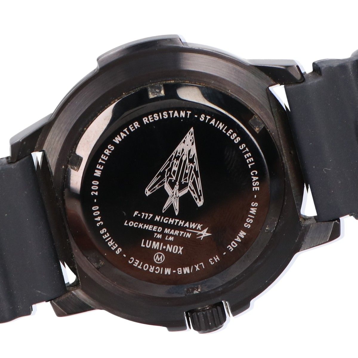 LUMINOX ルミノックス F-117 ナイトホーク 3400-200 クォーツ時計 