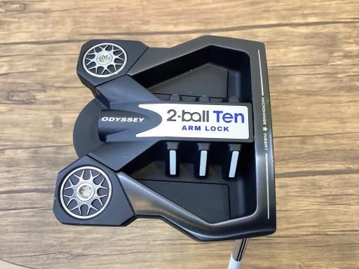 オデッセイ 2-BALL TEN TOUR LINED ARM LOCK 42インチ USA パター PT スチール フレックスその他 メンズ 男性用 右利き 右用 Cランク ゴルフクラブ
