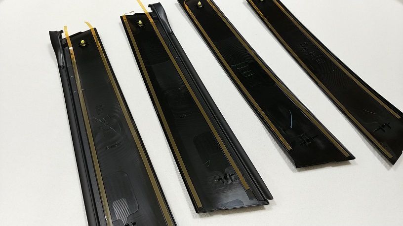 トヨタ純正】 センターピラーガーニッシュ (艶有り・ピアノブラック