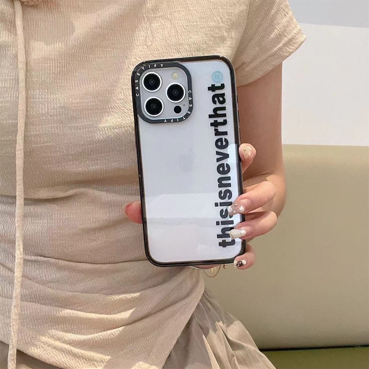 新品、未使用 CASETIFY thisisneverthat iphoneケース - メルカリ