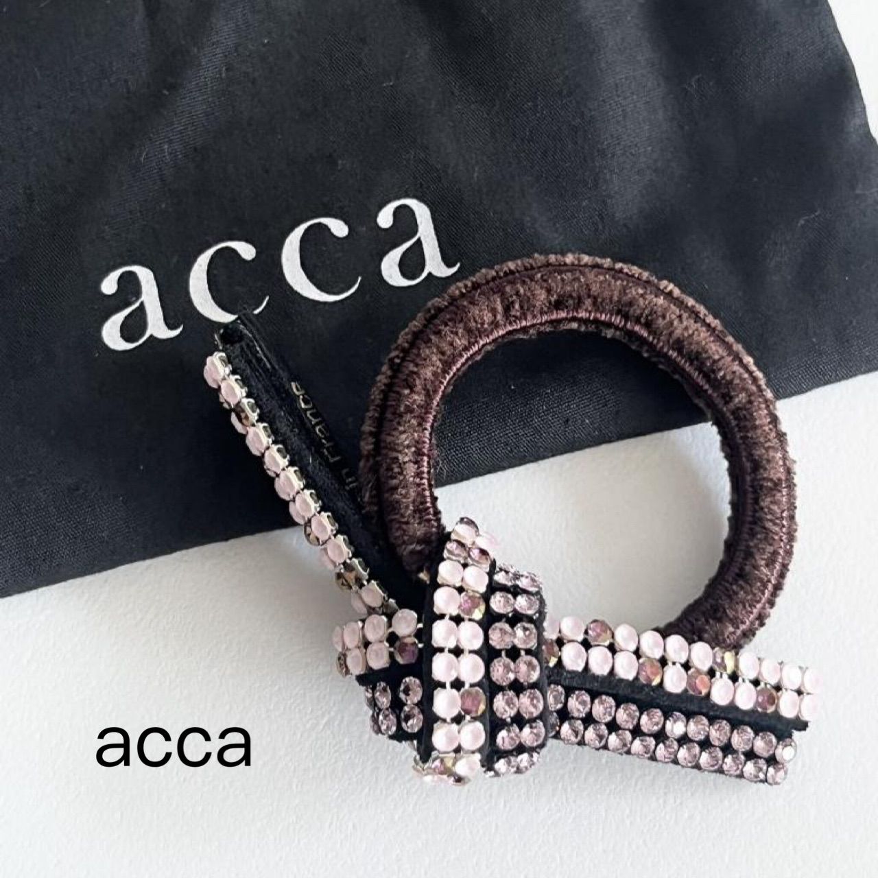 acca アッカ ピンク ドレスポニー フランス製 み 6455293
