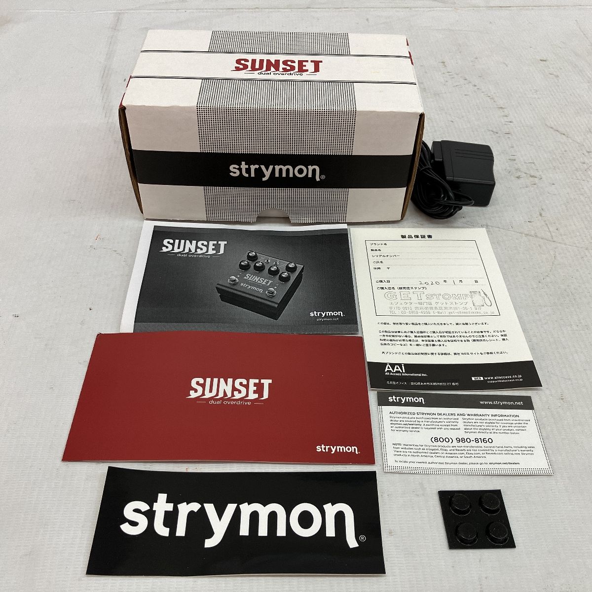 Strymon SUNSET オーバードライブ エフェクター 音響機材 中古