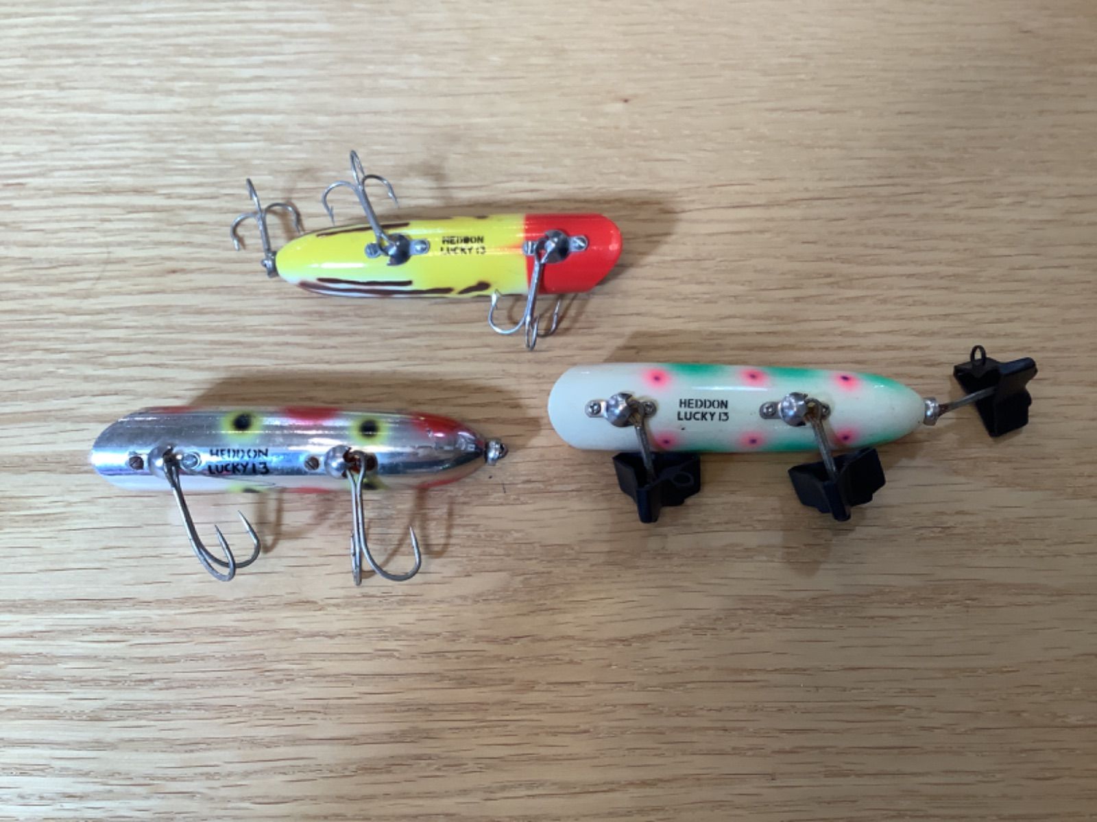 ルアー・フライ Heddon Wood Lucky 13 Centennial Edition ルアー・フライ Heddon Wood Lucky 13 Centennial Edition