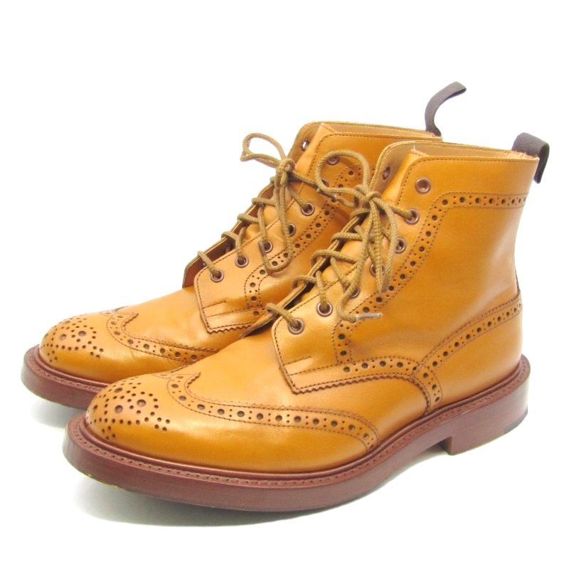 美品 Tricker's トリッカーズ UK9.5 カントリーブーツ 2508