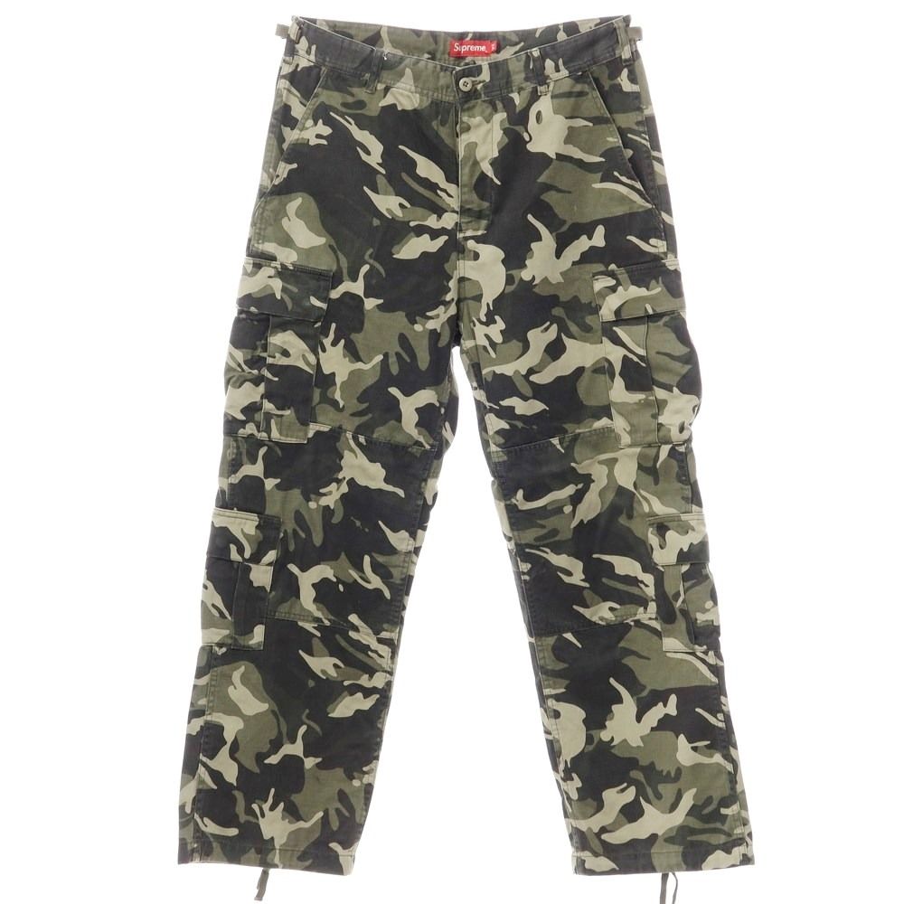 中古】シュプリーム Supreme 2023年春夏 Cargo Pant カモフラージュ柄 カーゴパンツ オリーブ系【サイズ32】【メンズ】 -  メルカリ