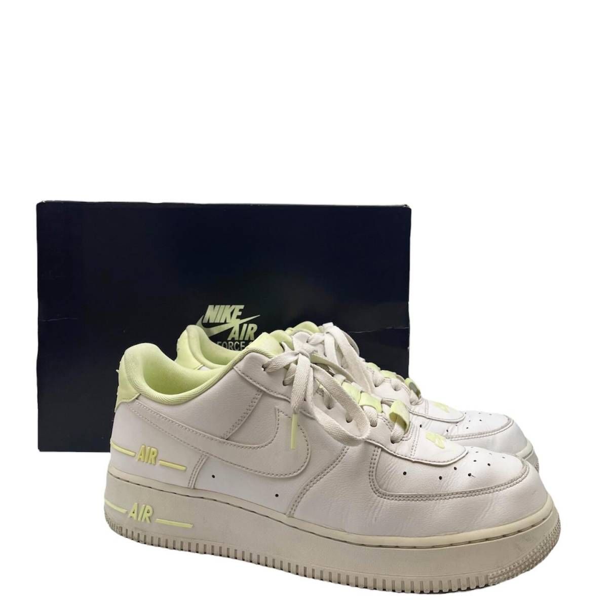 大人気＊Nike Air Force 1 Low Double Air Low＊ CJ1379-100 MENS NIKE AIR FORCE 1 LV8 DOUBLE AIR LOW WHITE CJ1379-100