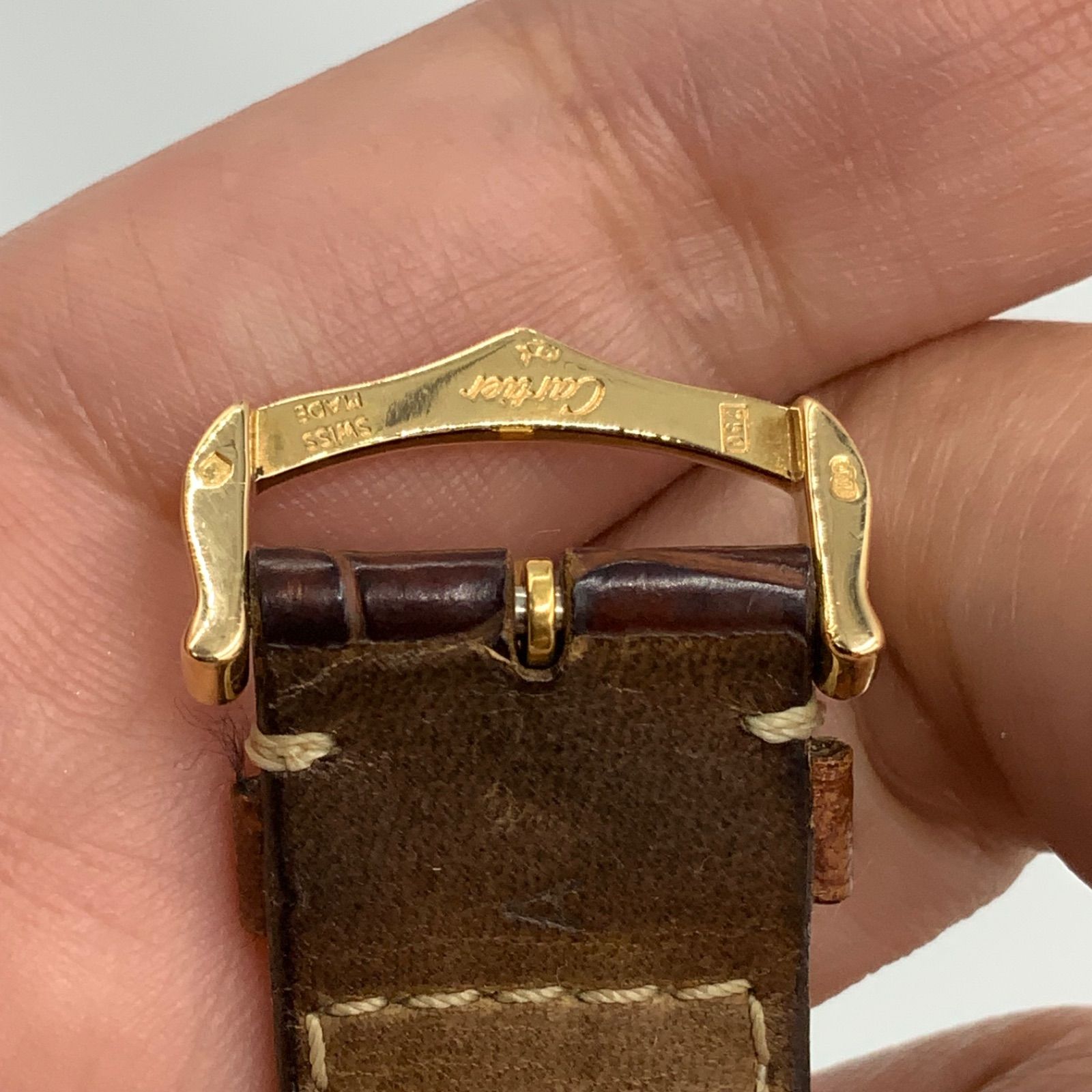 カルティエ CARTIER タンクフランセーズ クロノリフレックスXL 750YG 