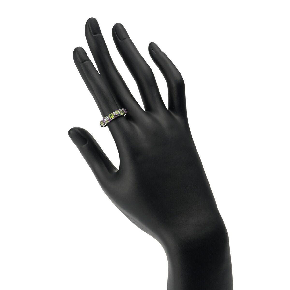 スタージュエリー ペリドット リング K18YG ペリドット リング スター