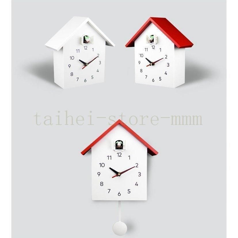 RHYTHMクォーツ 鳩時計 木製掛け時計 シチズン レトロ カッコー 動作品