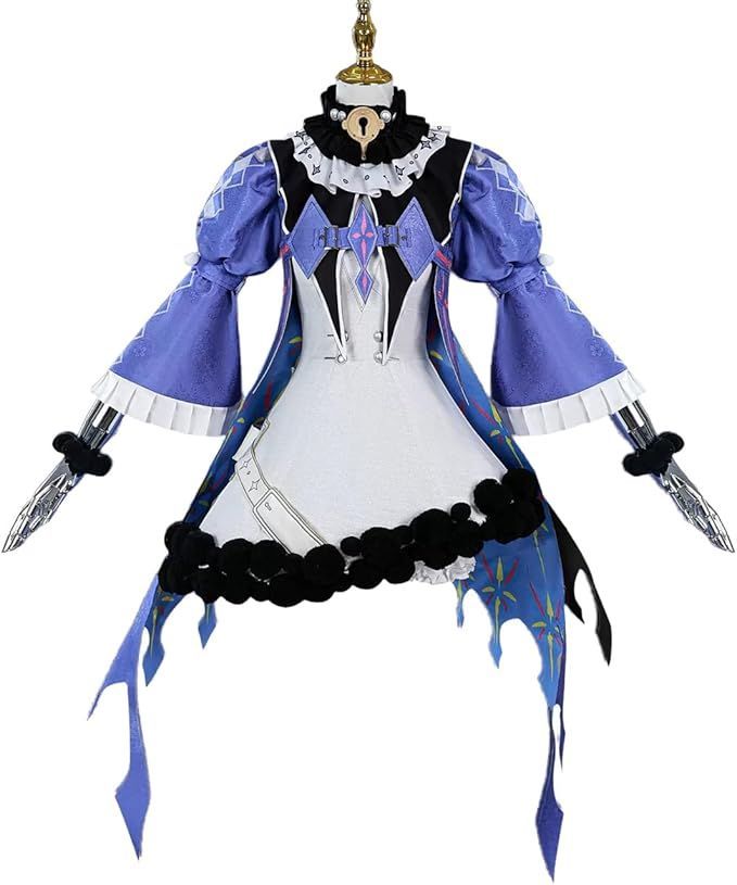 鳴潮 ロココ コスプレ 衣装 洛可可『全セット、アクセサリー、髪 鳴潮 ロココ コスプレ 衣装 洛可可『全セット、アクセサリー、髪