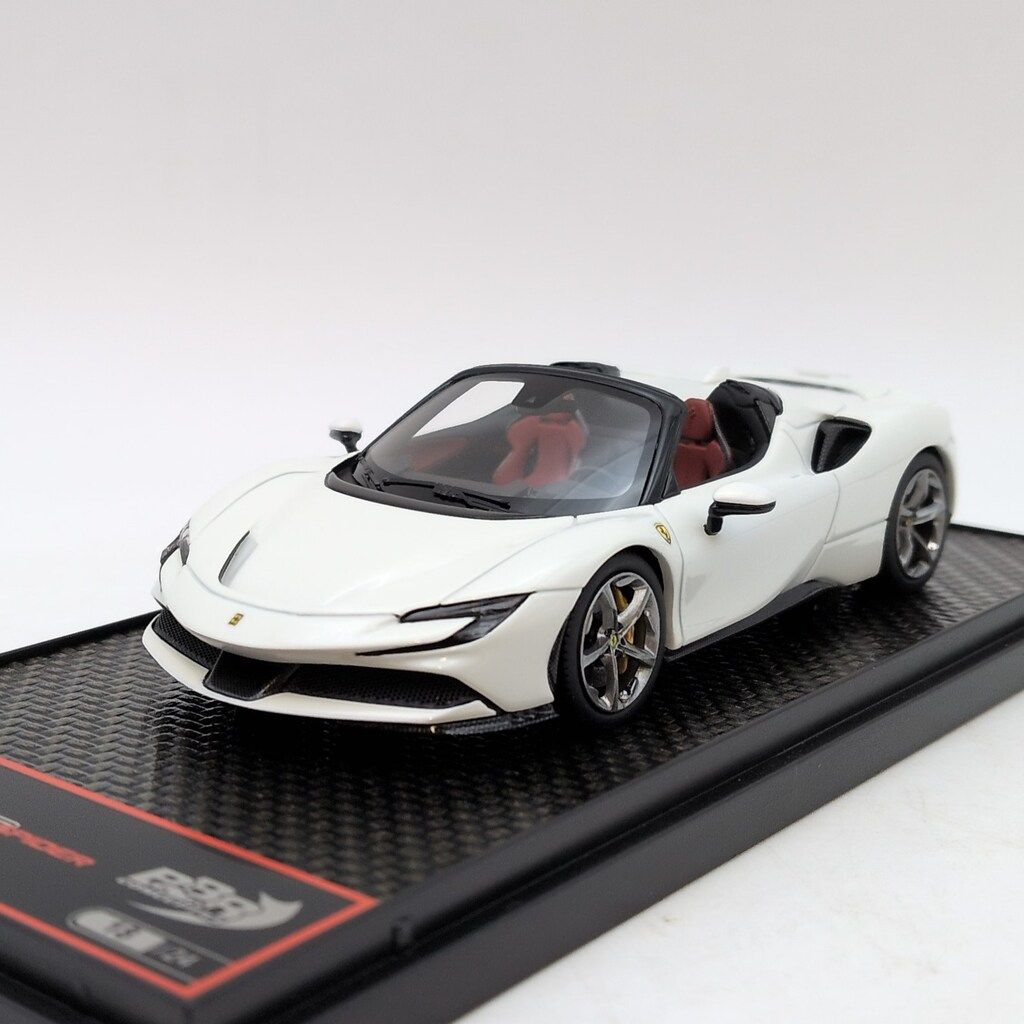 BBR MODELS 1|43CONCEPT43 Ferrari SF90 Spider Bianco Avus BBRC244E