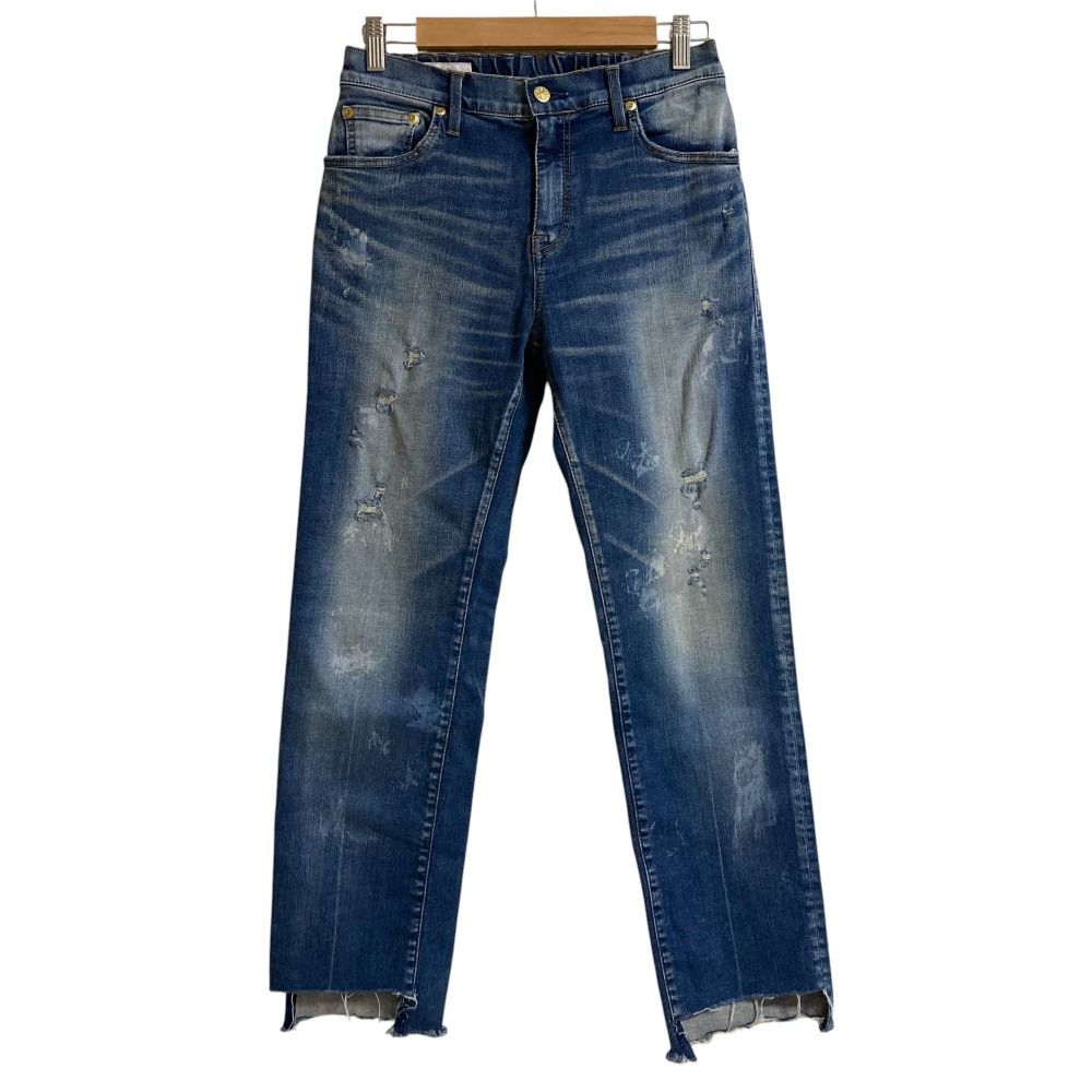 ◆美品◆BIGJOHN SURT デニム Sサイズ 美品 BIG JOHN ビッグジョン SURT ダメージ加工 デニムパンツ