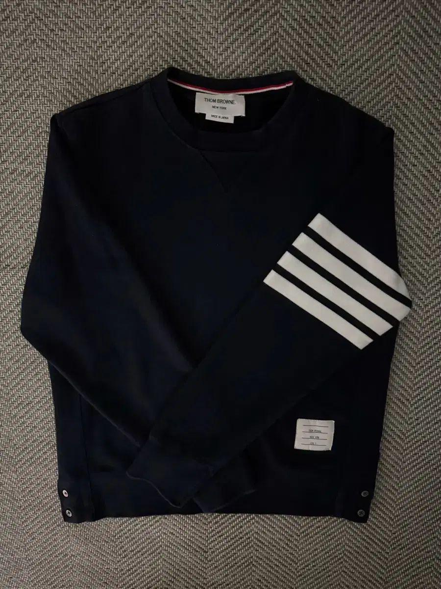 S グレード| 25ss トム バラウン 四本サイドライン ネイビー パーカー 3