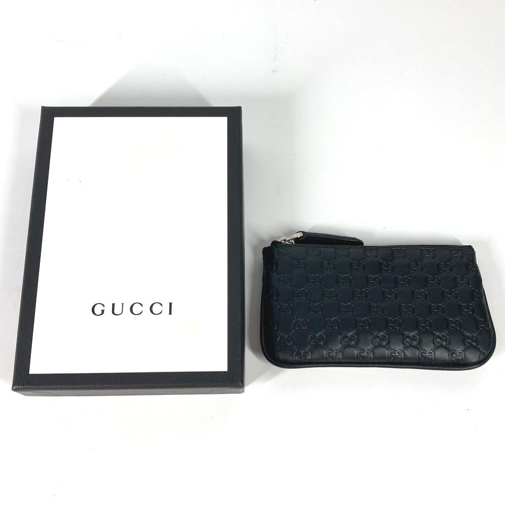 GUCCI グッチ コインケース マイクログッチシマ GG 544476 レザー
