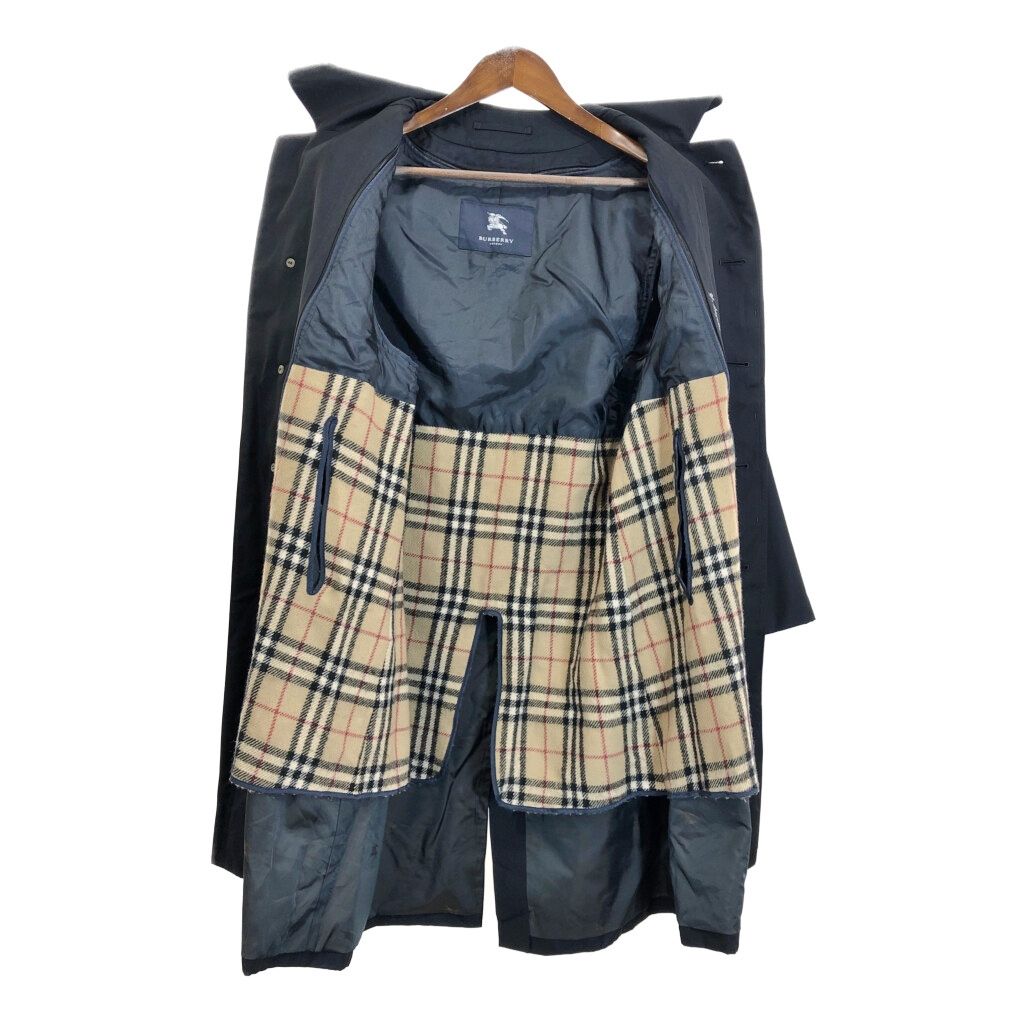 日本製 BURBERRY バーバリー ステンカラーコート バルマカーン