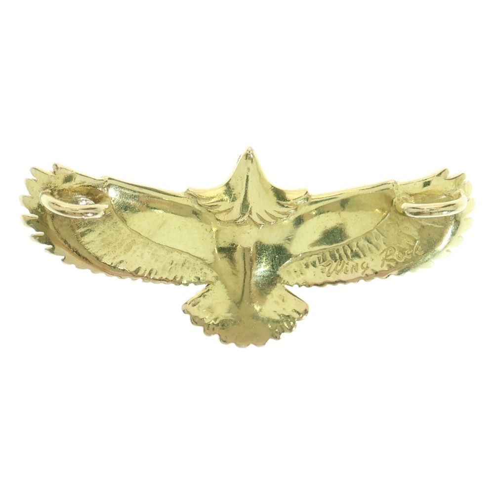 WING ROCK ウィングロック 18K 全金イーグル ペンダントトップ 2S ゴールド