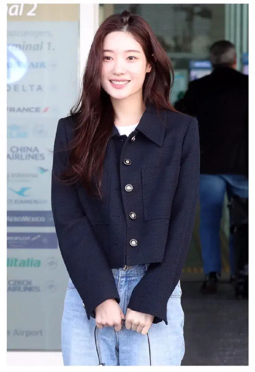 オンアンドオン KARA ツイード ジャケット 2サイズ