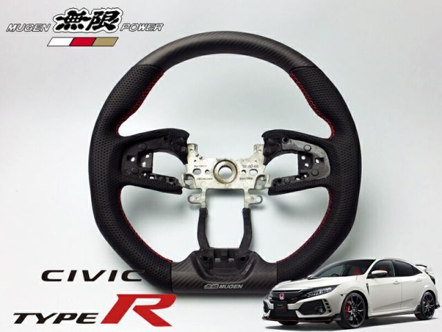し*び様 【美品】シビック タイプR FK8 前期 純正 ステアリング 楽天市場】【送料無料】 純正交換式 コンビステアリング