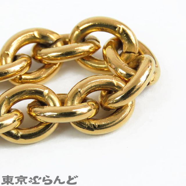 シャネル CHANEL ココマーク 3連 チェーンベルト ゴールド メタル