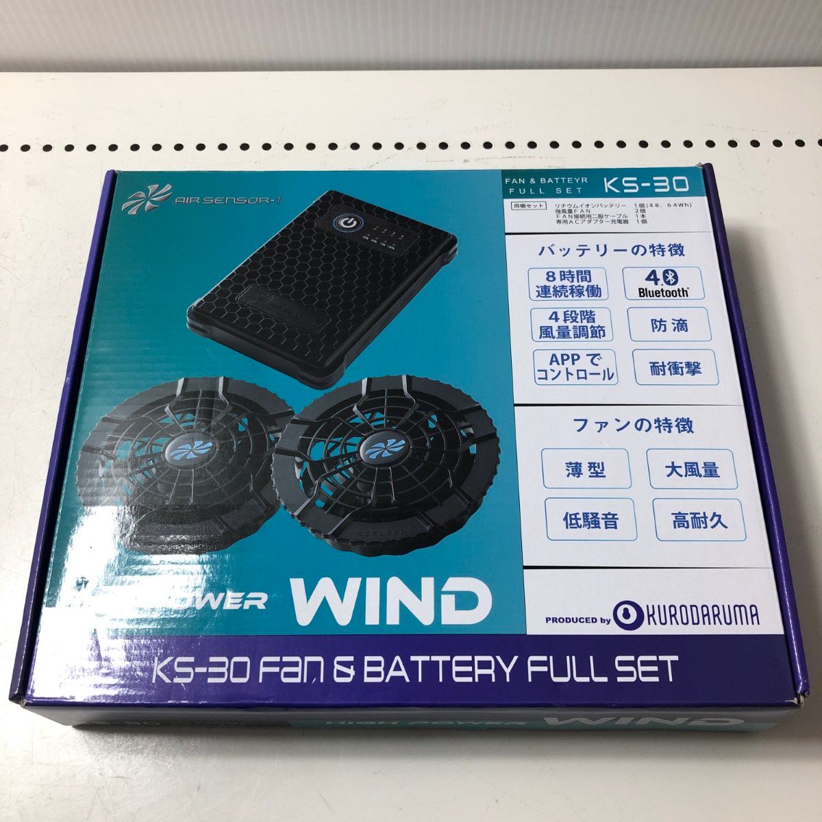 €€ クロダルマ エアセンサー KS-30 Fan&Battery Full Set 26868