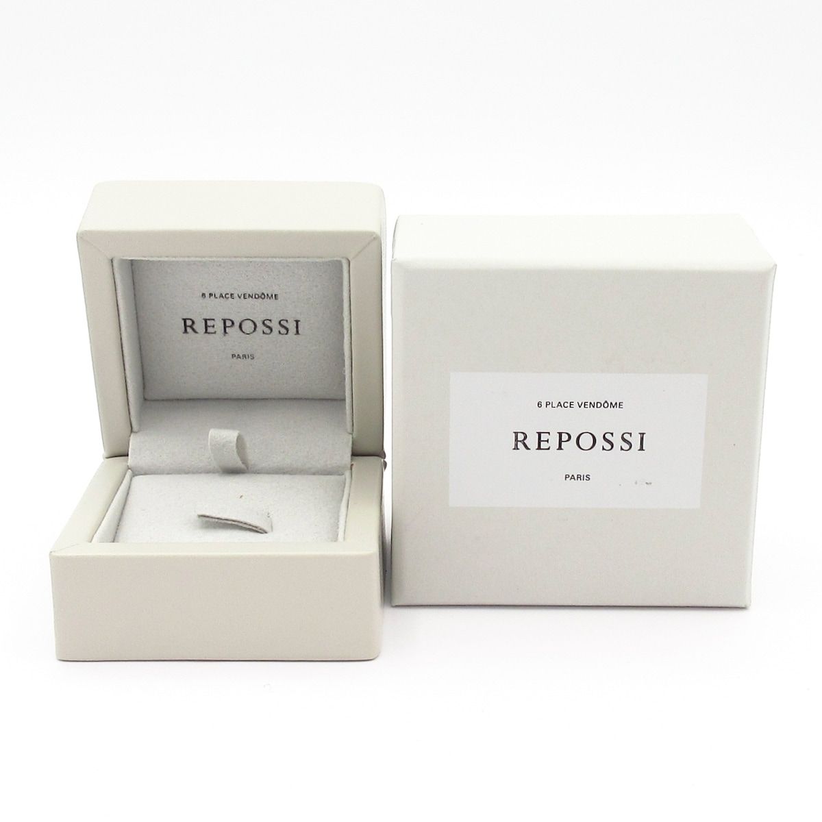 REPOSSI レポシ ピアス アンティフェール ハート スモールフープ イヤリング K18PG ピアス 片側 WWW_SHINETEETH_COM