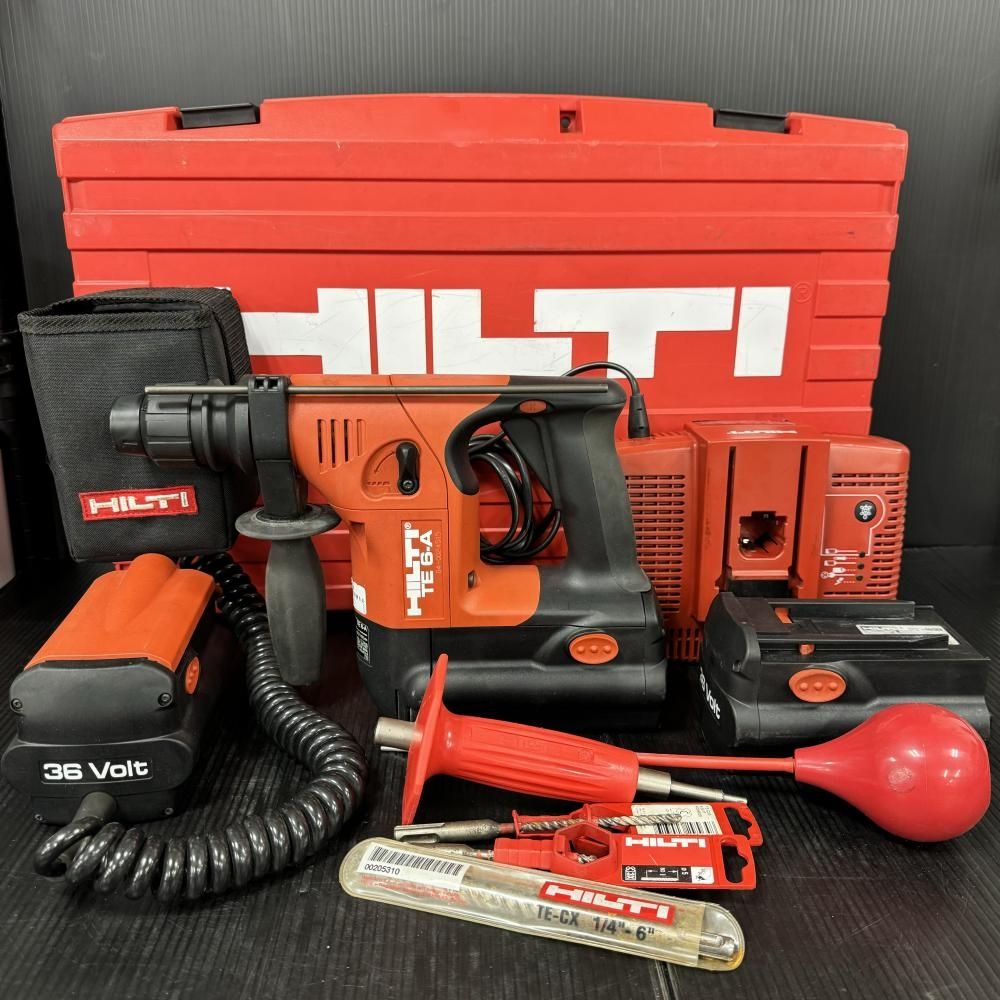 HILTI TE 6-A 36V充電式ハンマドリル 商品説明欄必読 202