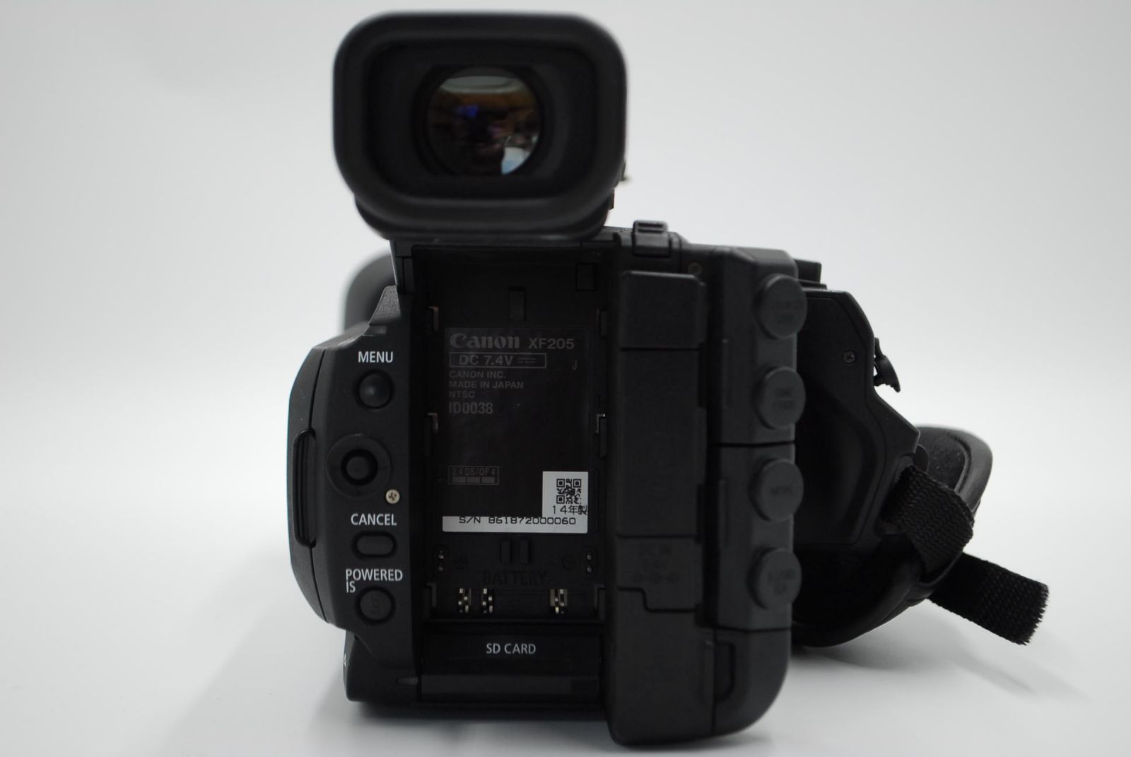 【極上品】Canon 業務用フルHDビデオカメラ XF205 #310