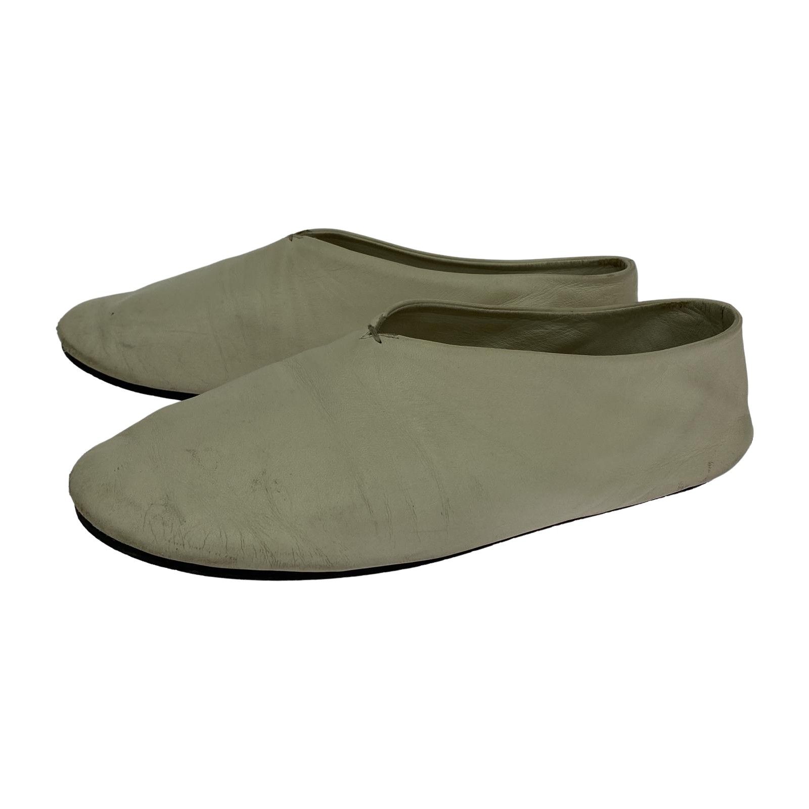 JIL SANDER SLIPPER ホワイト レア品】JIL SANDER ホワイトレザー
