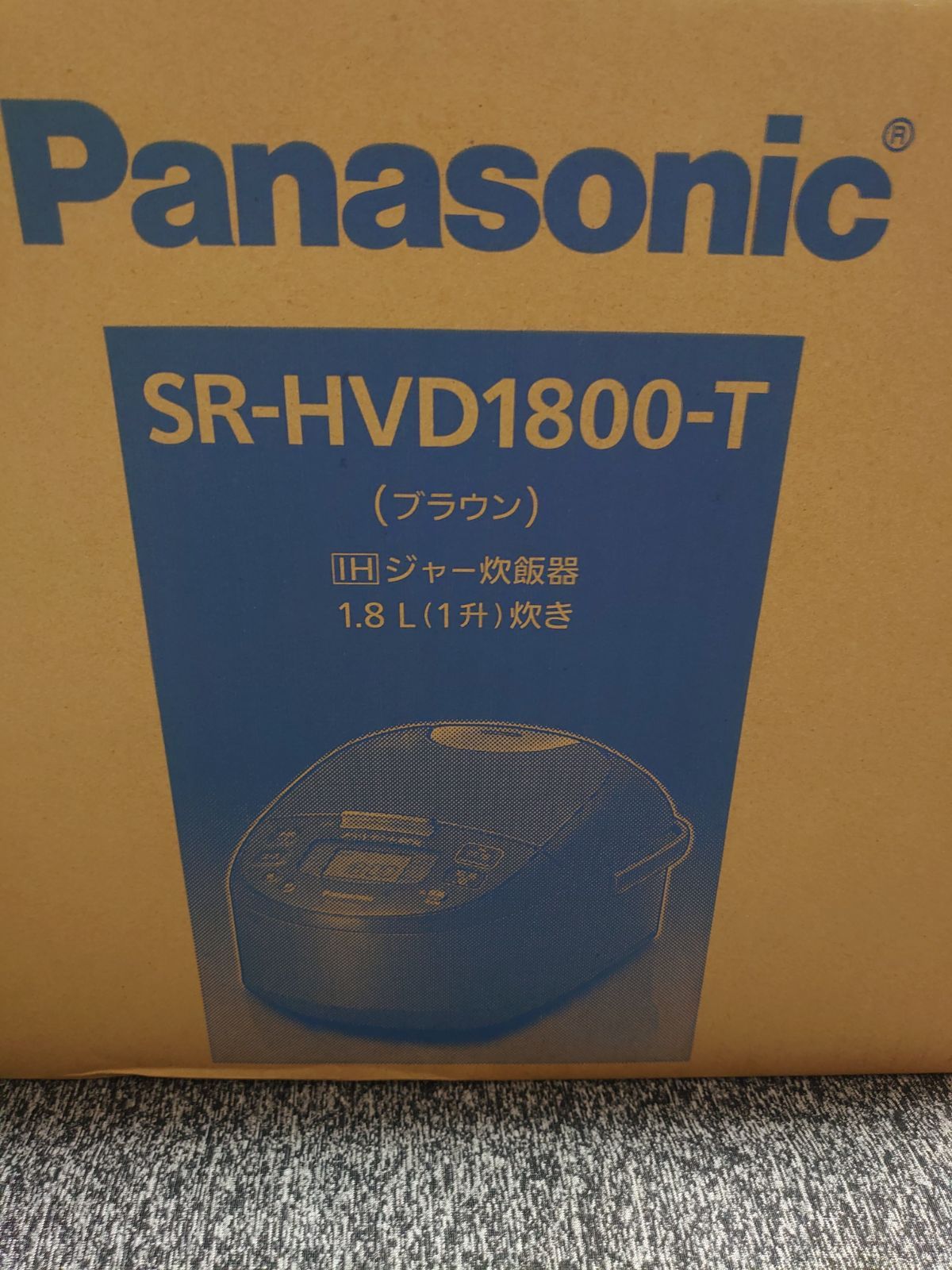 売れ筋 10合 新作 パナソニックIHジャー炊飯器 SR-HVD1800-T 炊飯器 ...