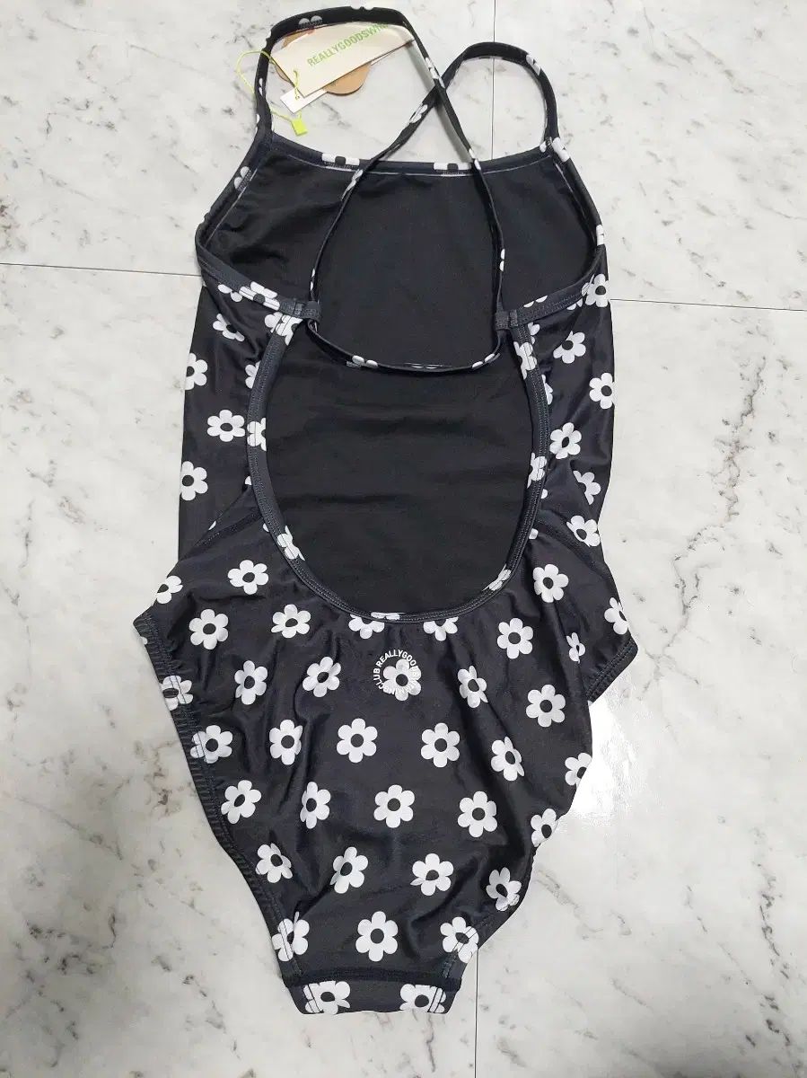 室内水着 レガス 本当にいい泳ぎだ デイジー ブラック S