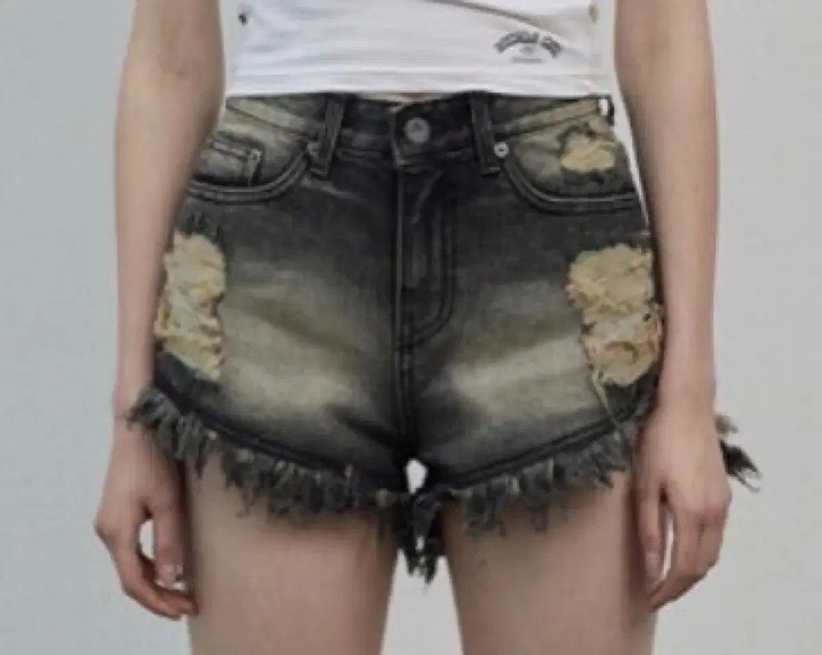 BOHEMSEO(ボヘミアンソウル) ダメージ ウォッシュ ショート