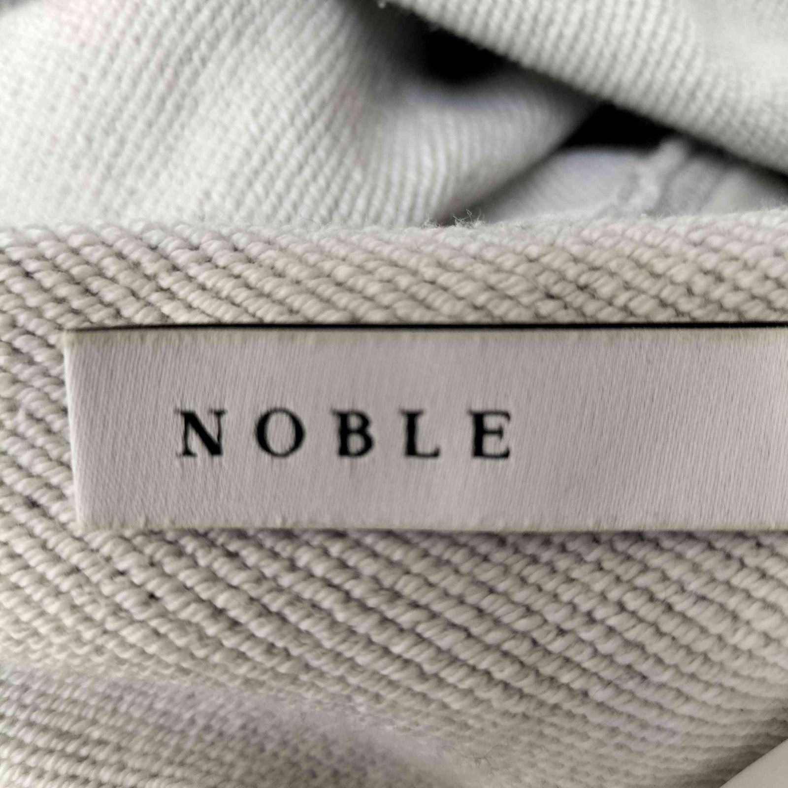 Noble ボリュームスリーブショートプルオーバー 追加》ボリュームスリーブショートプルオーバー（スウェット
