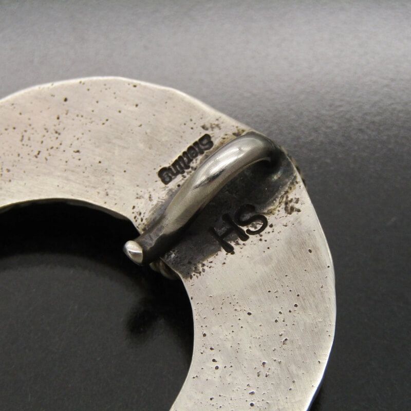 ハーマンスミス　HERMAN SMITH　ナバホ　navajo　ナジャ Native American Navajo Herman Smith Sterling Silver Kingman