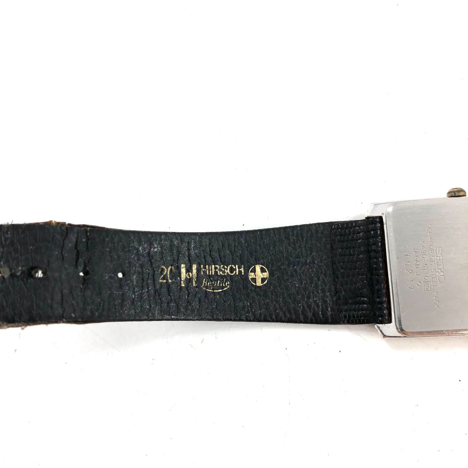 ✨SEIKO✨セイコー✨ドルチェ✨ホワイト文字盤✨6430-5110✨腕時計✨ セイコー ドルチェ 6430-5110 QZ 白文字盤 腕時計｜Yahoo!フリマ