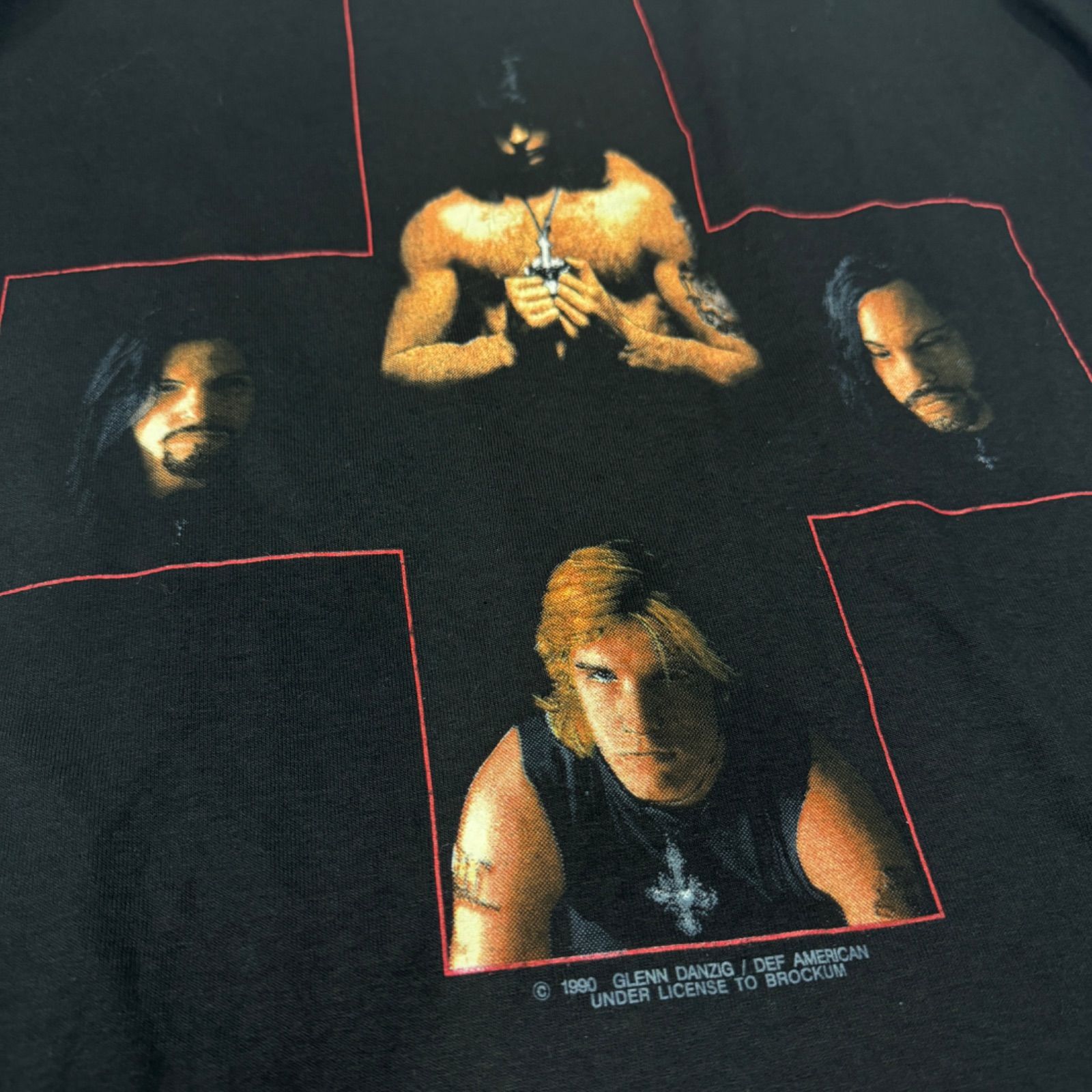DANZIG ダンジグ　90s バンドTシャツ　Made in USA L 希少 DANZIG ダンジグ 90s バンド Tシャツ ヴィンテージ USA製