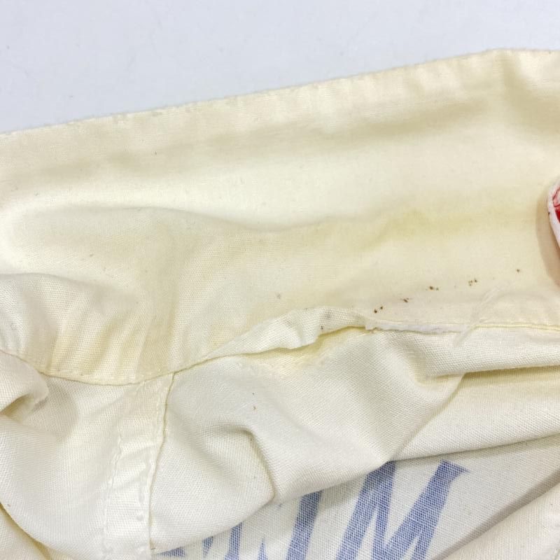 Dan River 50s ドリズラージャケット ホワイト size M相当 ※ジップ