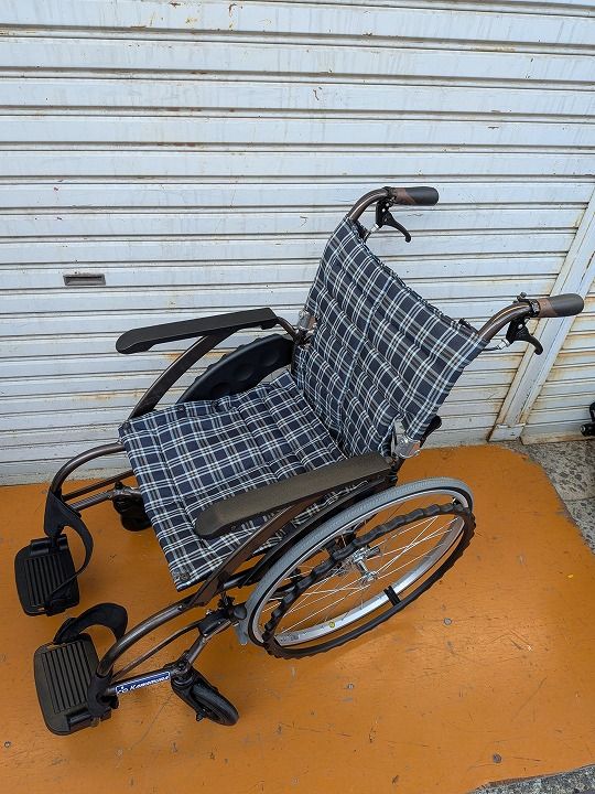送料無料 自走式車椅子 カワムラサイクル WAVIT ウェイビット WA22-40 KM-25-1006-03